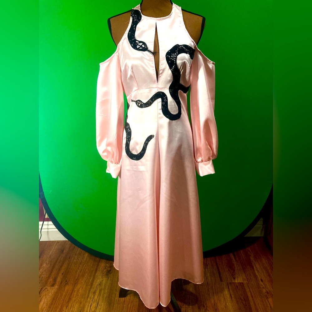 Cold shoulder dress